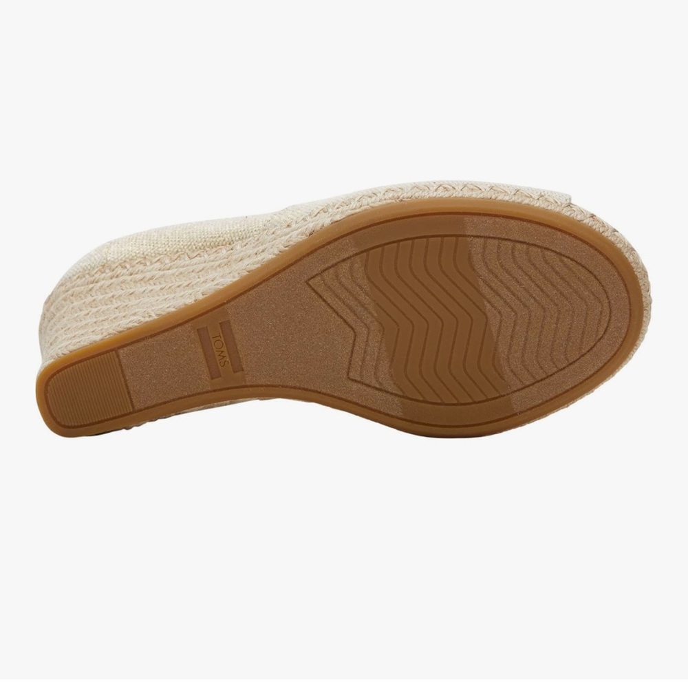 NEW- TOMS Women's Michelle Wedge Sandal - Picture 6 of 9